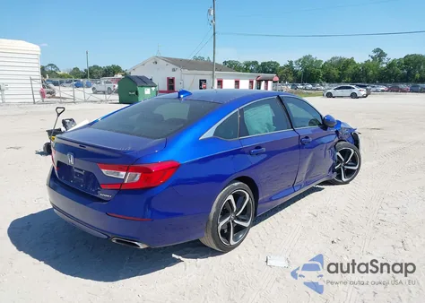 2019 Honda Accord Sport from USA, damaged, VIN 1HGCV1F37KA139482